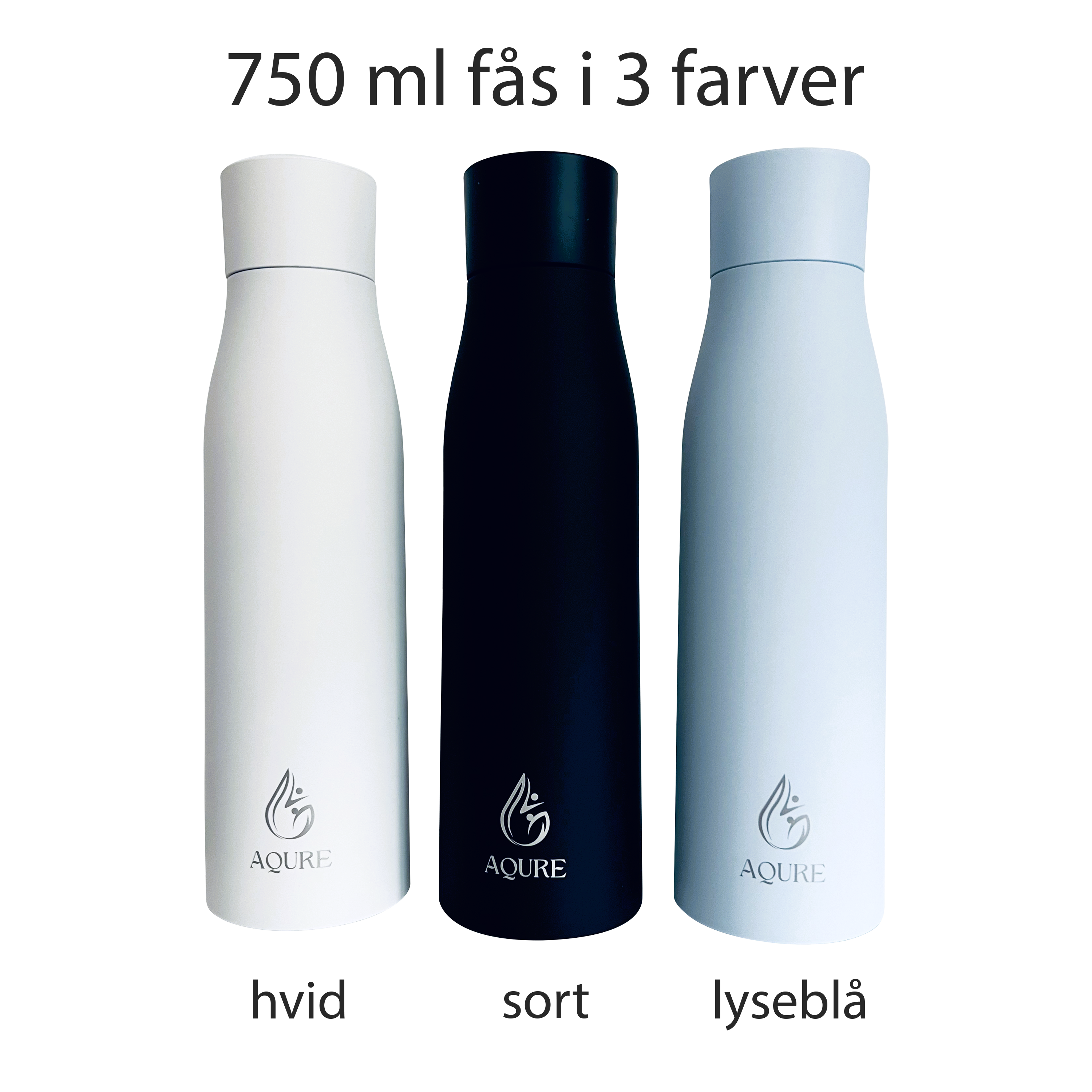 AquaPure selvrensende vandflaske